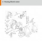 Stihl HE 550 Hedge Trimmer Spare Parts